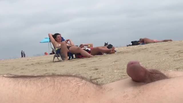 Big ass korean masturbate dick on beach