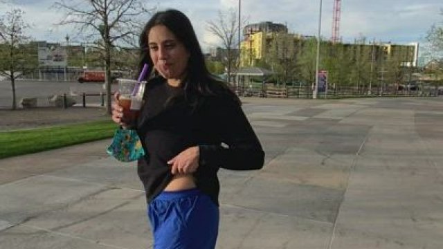 Showing off on my new toy