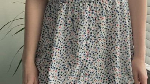 A quick drop out of my dress :)