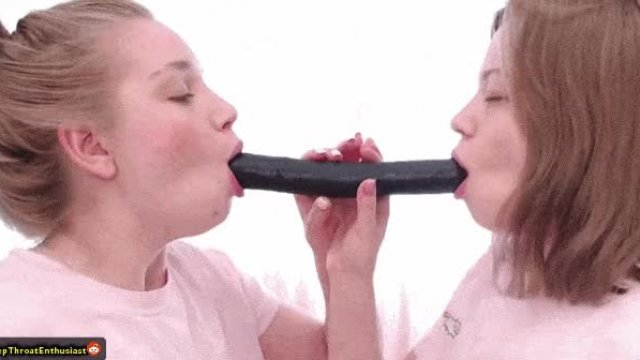 Involving A Friend Into Dt Training: The Dildo Kiss