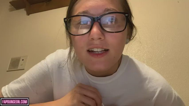 Nerdy Chick with Lovely Tits