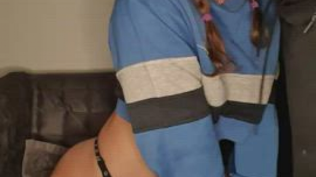 nasty little whore letting me use her mouth like this …