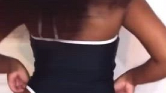 Janell Nicole Thick ebony booty