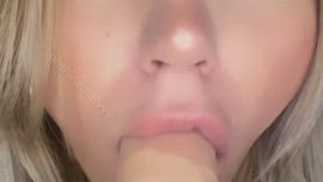 Ready to be sucked hard