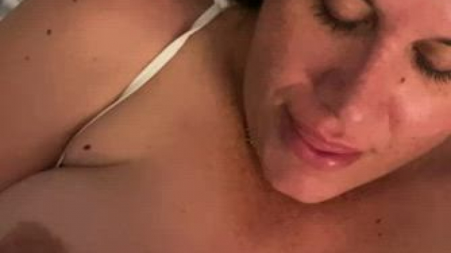 He told me to leave the blindfold on but I didn't