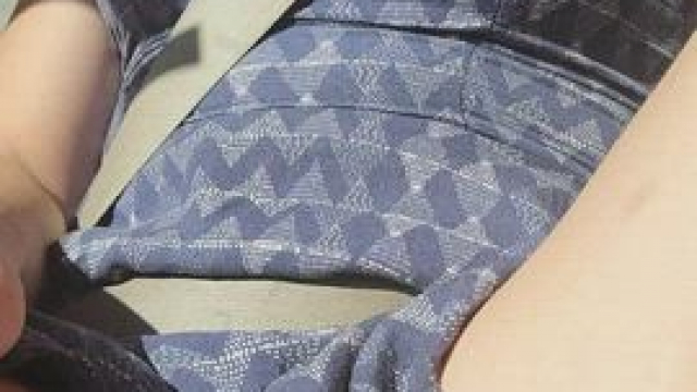 I try to be sneaky, but the men in trucks always see [GIF]