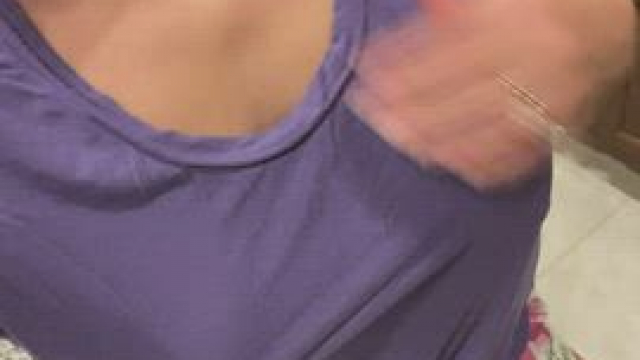 Just play with my big mommy titties