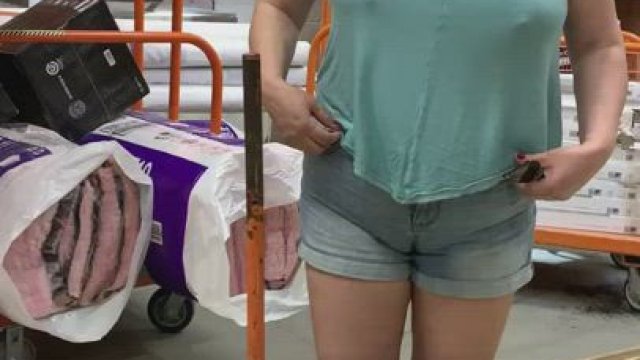 [50][f] - Flashing Around Home Depot [GIF]