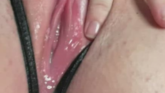 Pushing my cum out
