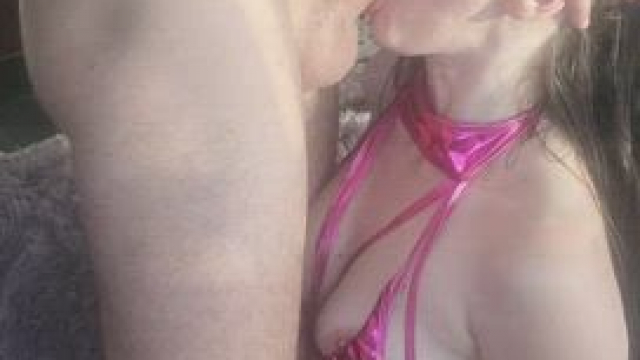 Cum slut swallowed as much as she could