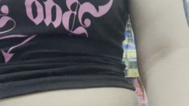 Sometimes I get nervous flashing in public but then I remember I gotta be brave 