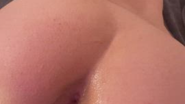 Wanna slide inside my gaping asshole?