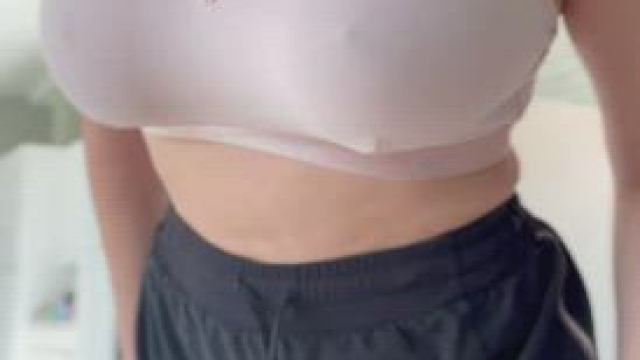 taking off my sports bra is like a sport within itself, you never know where the