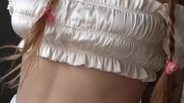 Little college girl with petite booty