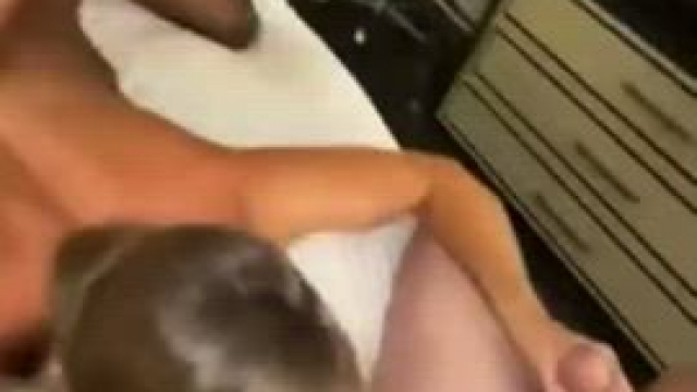 This Bbc bangs my married vagina so good raw that I forget my white cucks shrimp