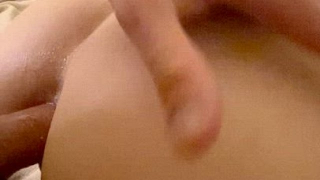 The way he stretches out my tight little ass