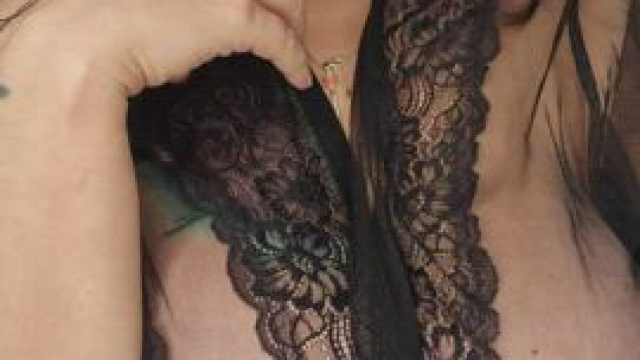 Do you wanna play with mommy's boobs tonight? (OC)