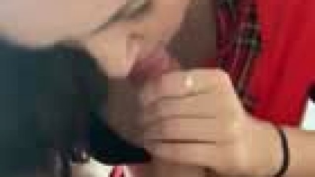 My little cock sucker in training 