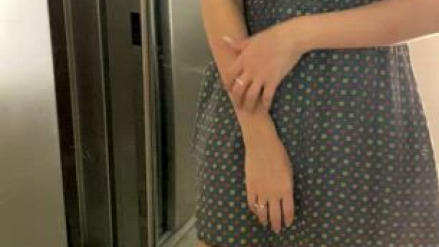 Hope this elevator has cameras!