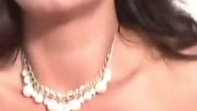 Finishing with huge tits