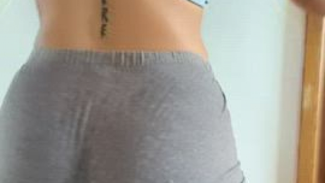 These tight shorts were made for dancing