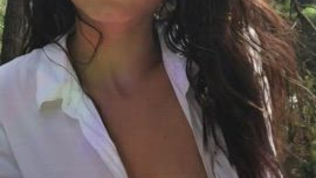 My tits loved this forest [f]