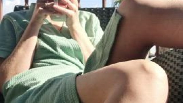 Morning coffee in view of my neighbours