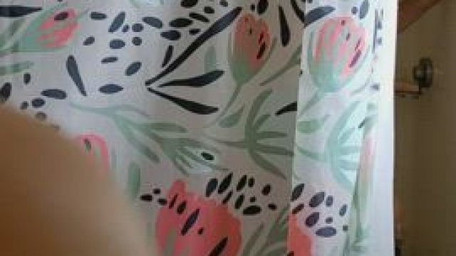 He'll wait until I'm all clean, then come join in to make me all dirty again