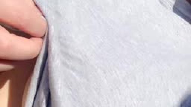 Revealing my big soft tits 