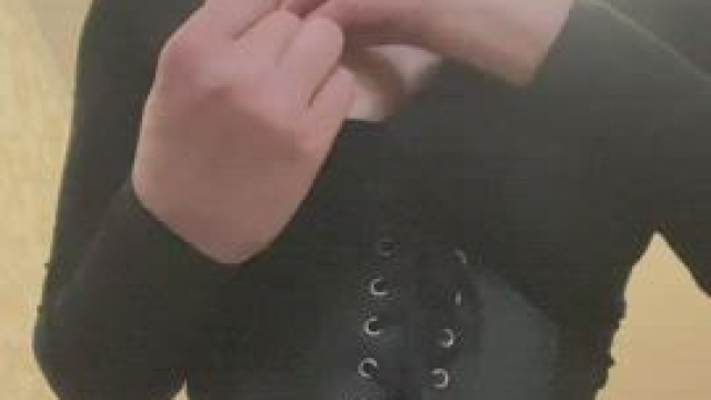 my gothic outfit is so exciting