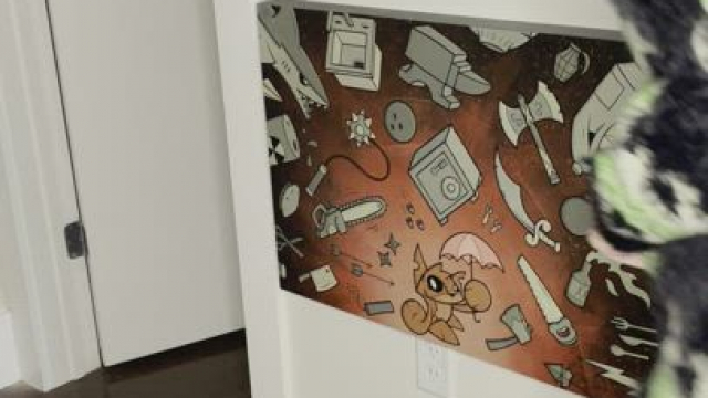 Thankful for the muppet who died for my sweater. I appreciate you.