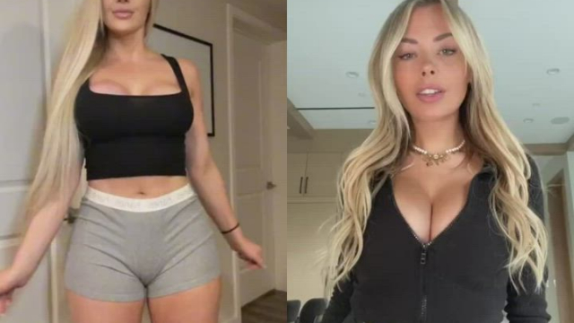 Blonde TikTok Girls