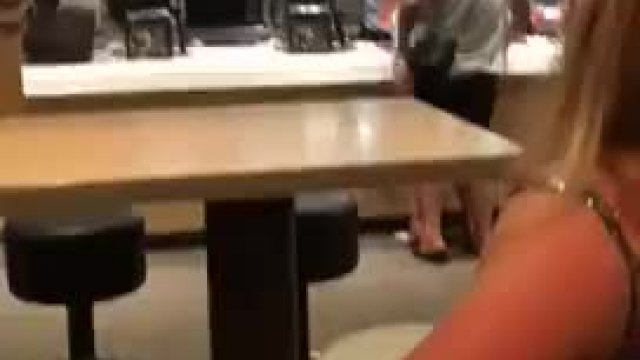 Quick Sex While Ordering at McDonalds