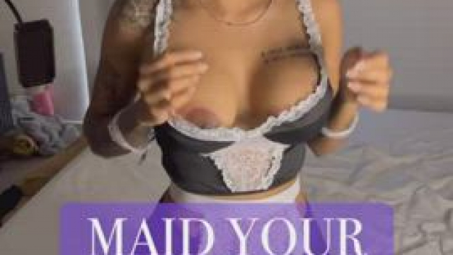 I love cleaning up after superior white men