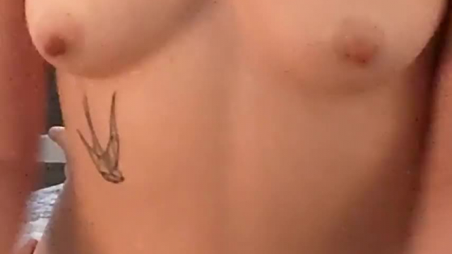 Glad I found me a guy who prefers small perky boobs. Haha. [MF]