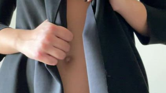 I am here to make you hard with my boobs. How did I do?