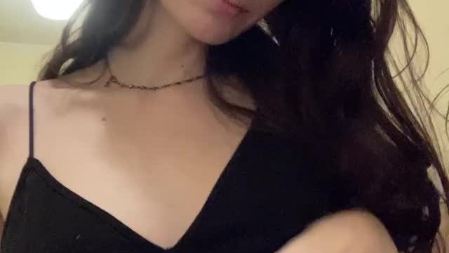 No makeup slight titty drop. be nice please