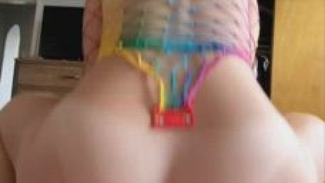 Hubby loves to feel the damage my bull does to my pussy. Notice how quiet I am w