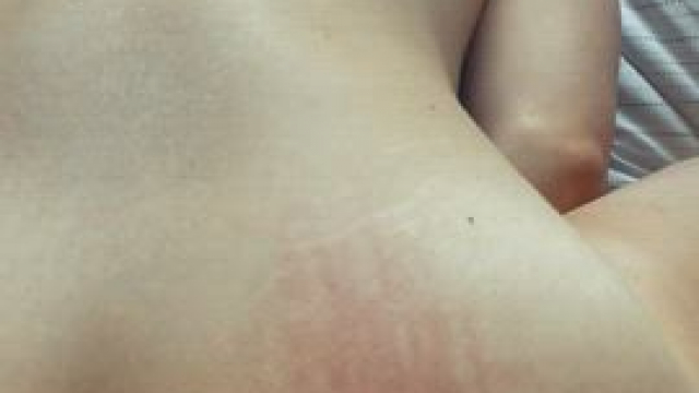 Spreader bar bound, Double penetration with toys, and forced to cum with the wand...