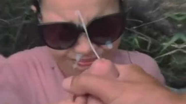 His Asian gf doesn't seem to appreciate how excited she got him