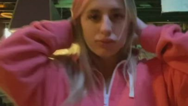 Would you smile if I flashed you at the bar