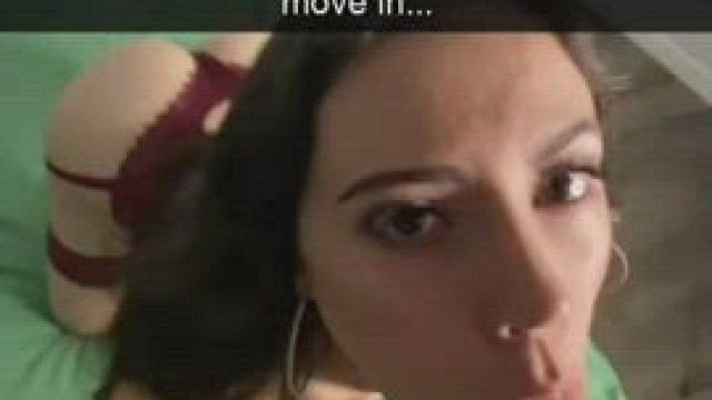 Your gf helped the neighbour move in... took him less than an hour to make her h