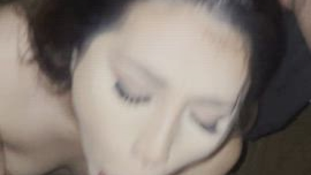 He said I couldn’t deep throat his cock so I showed him up