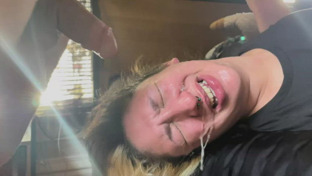 Your throat is my pussy now