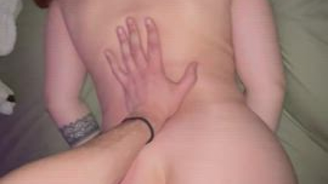 I wish I had a hand print on the other cheek too