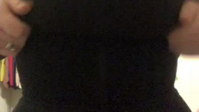 Love my big pale titties popping out of my top..