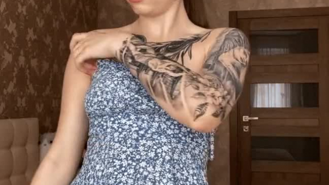 just a naughty girl stripping for you ????