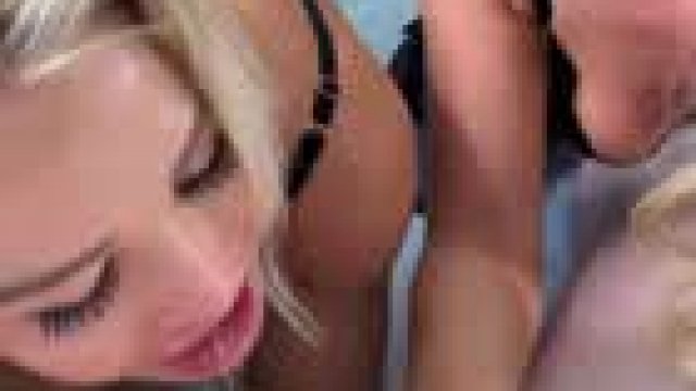 Amber Jade with her friend