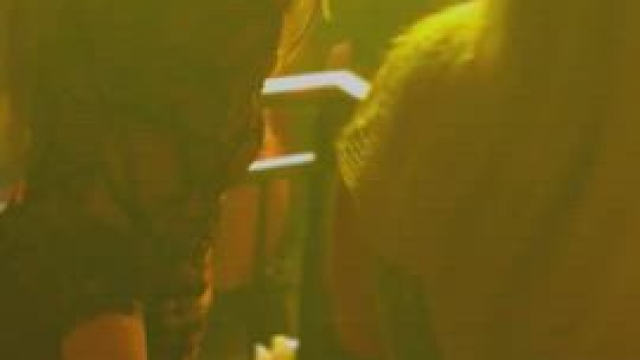 Dancing on the VIP rail making our husband fantasize about bending us over in fr