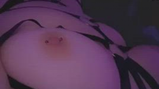 Love the way the flogger hits just right